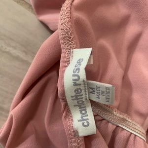 Charlotte Russe ruched Dress